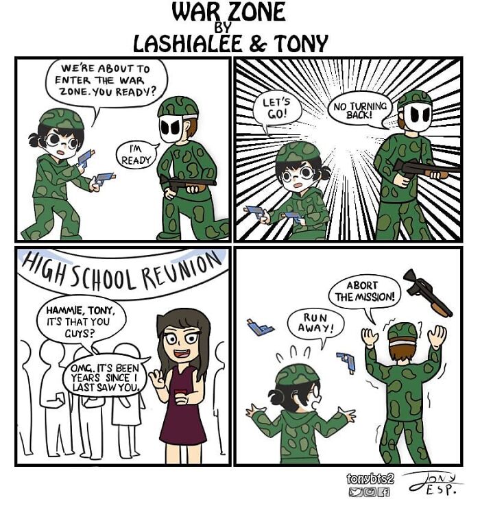 37 Comics With Weird And Unexpected Endings By Tony Esp (New Pics) 37 Comics With Weird And Unexpected Endings By Tony Esp (New Pics)