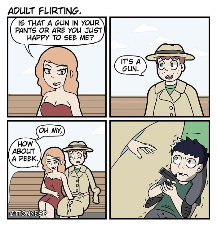 37 Comics With Weird And Unexpected Endings By Tony Esp (New Pics) 37 Comics With Weird And Unexpected Endings By Tony Esp (New Pics)