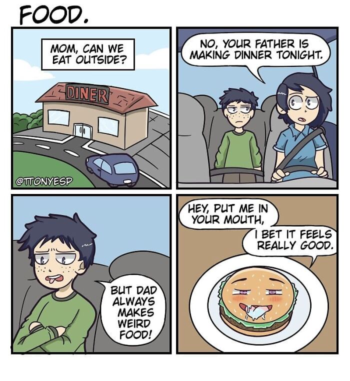 37 Comics With Weird And Unexpected Endings By Tony Esp (New Pics) 37 Comics With Weird And Unexpected Endings By Tony Esp (New Pics)