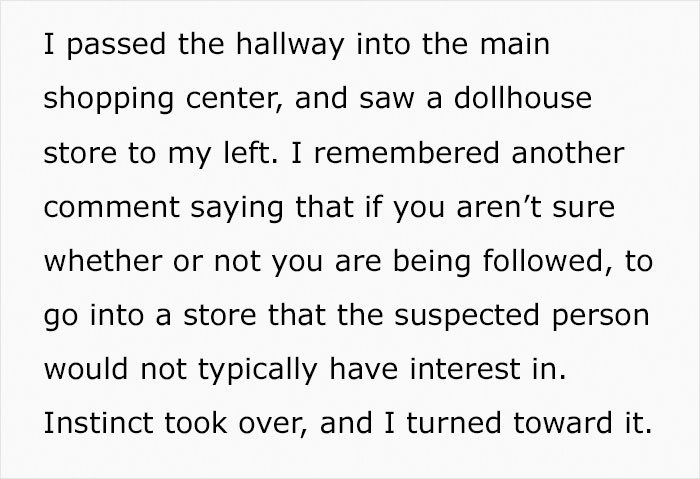 Woman Avoids A Creepy Stalker By Following Safety Tips She Found On Reddit Woman Avoids A Creepy Stalker By Following Safety Tips She Found On Reddit