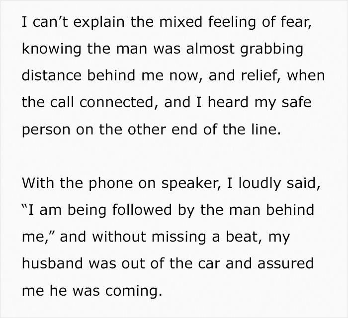 Woman Avoids A Creepy Stalker By Following Safety Tips She Found On Reddit Woman Avoids A Creepy Stalker By Following Safety Tips She Found On Reddit