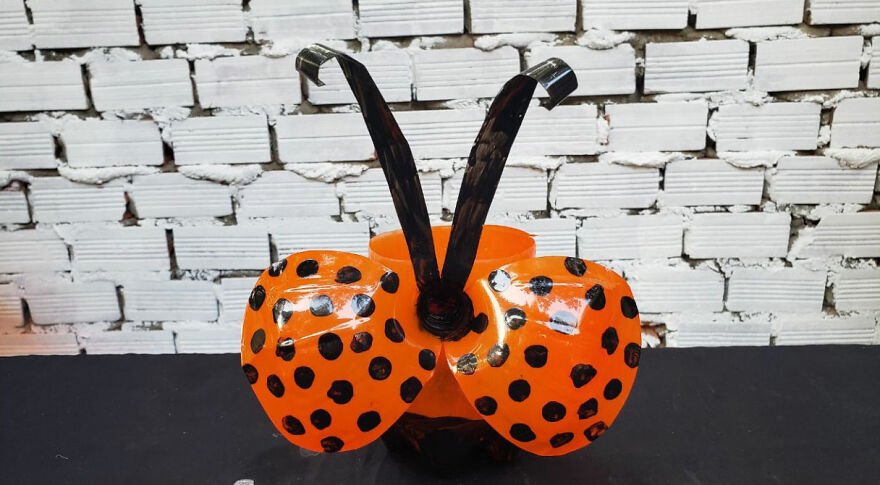 My Tutorial Of Recycling Plastic Bottles Into Beautiful Ladybug Flower Pots For Your Garden My Tutorial Of Recycling Plastic Bottles Into Beautiful Ladybug Flower Pots For Your Garden