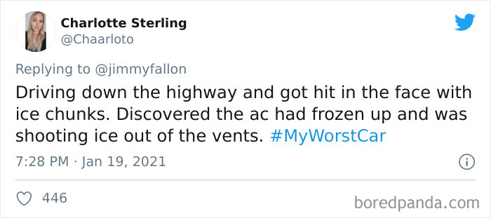 Jimmy Fallon Asks People To Share Their Worst Car Stories, Receives 50 Hilarious Ones Jimmy Fallon Asks People To Share Their Worst Car Stories, Receives 50 Hilarious Ones