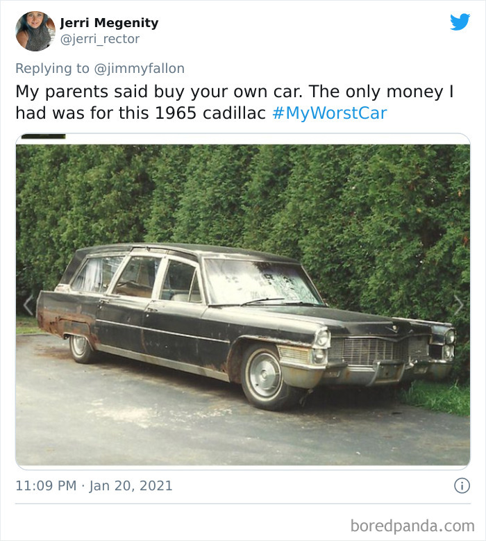 Jimmy Fallon Asks People To Share Their Worst Car Stories, Receives 50 Hilarious Ones Jimmy Fallon Asks People To Share Their Worst Car Stories, Receives 50 Hilarious Ones