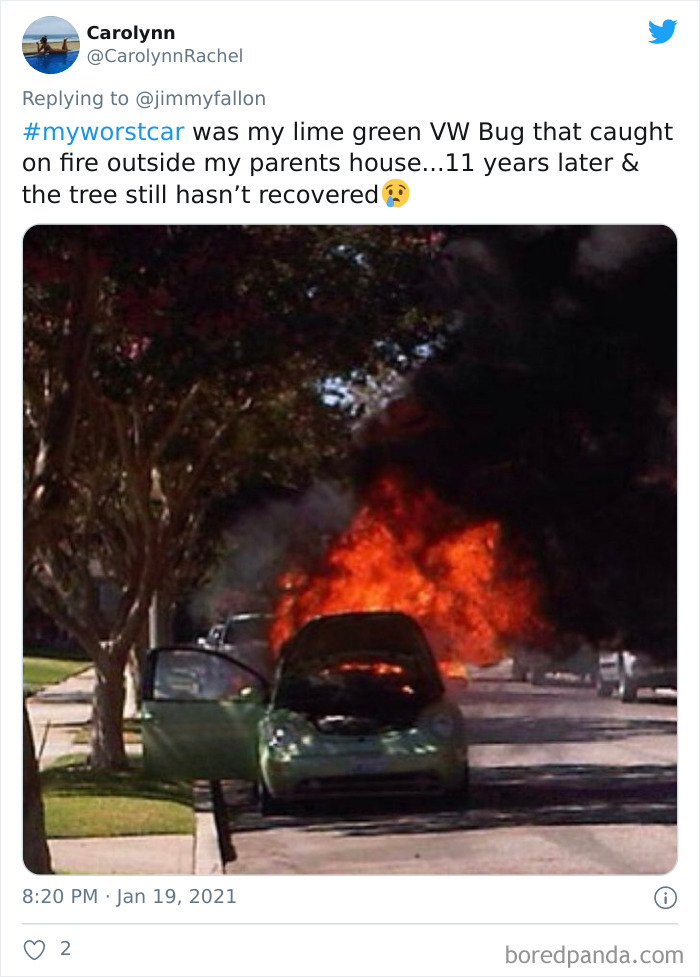 Jimmy Fallon Asks People To Share Their Worst Car Stories, Receives 50 Hilarious Ones Jimmy Fallon Asks People To Share Their Worst Car Stories, Receives 50 Hilarious Ones