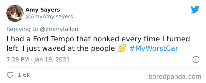 Jimmy Fallon Asks People To Share Their Worst Car Stories, Receives 50 Hilarious Ones Jimmy Fallon Asks People To Share Their Worst Car Stories, Receives 50 Hilarious Ones