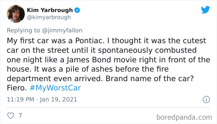 Jimmy Fallon Asks People To Share Their Worst Car Stories, Receives 50 Hilarious Ones Jimmy Fallon Asks People To Share Their Worst Car Stories, Receives 50 Hilarious Ones