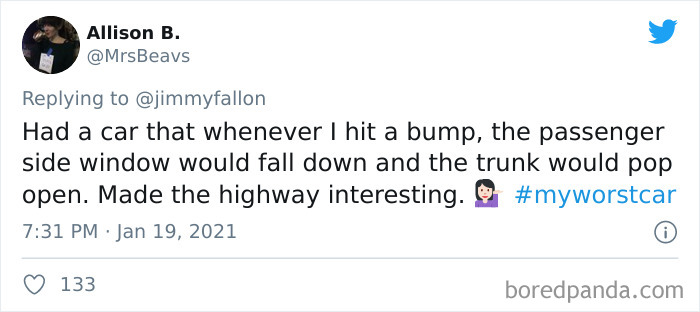 Jimmy Fallon Asks People To Share Their Worst Car Stories, Receives 50 Hilarious Ones Jimmy Fallon Asks People To Share Their Worst Car Stories, Receives 50 Hilarious Ones