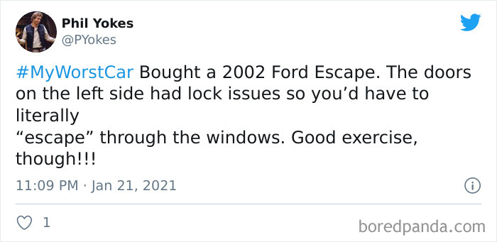 Jimmy Fallon Asks People To Share Their Worst Car Stories, Receives 50 Hilarious Ones Jimmy Fallon Asks People To Share Their Worst Car Stories, Receives 50 Hilarious Ones