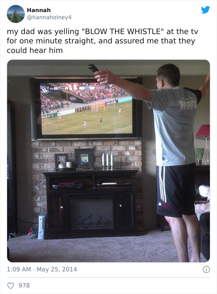 Someone Points Out That Dads Watch TV In A Very Specific Way, And It&#8217;s Hilarious (25 Pics)