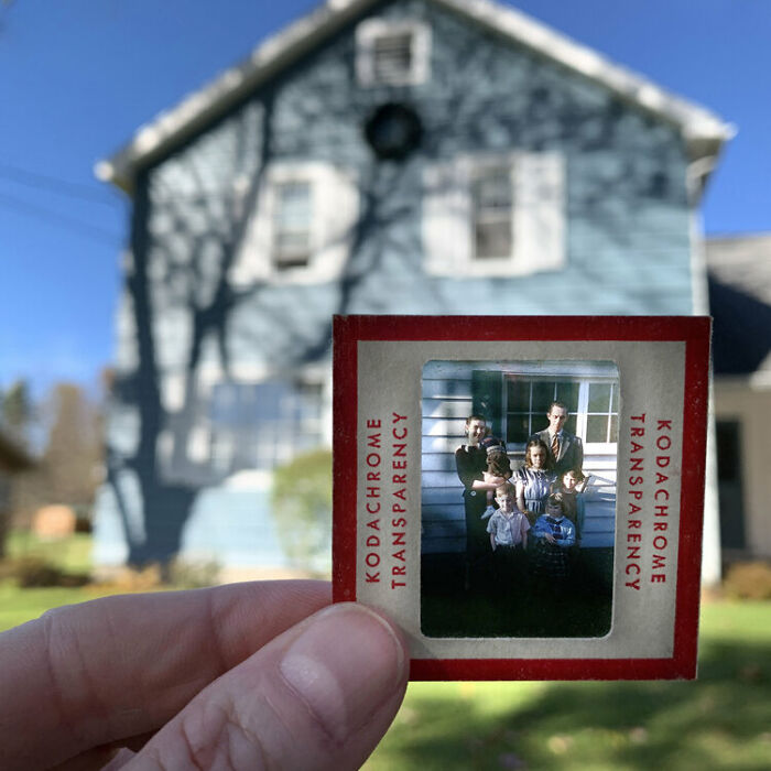 Photographer Uses Her Dad’s Old Slides To Create A Nostalgic Photo Series (31 Pics) Photographer Uses Her Dad’s Old Slides To Create A Nostalgic Photo Series (31 Pics)