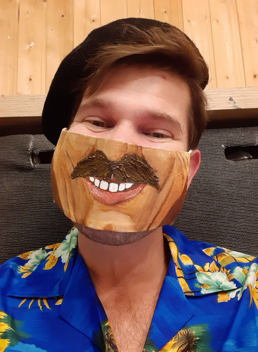 I’ve Made A Mask For Every Day Of The Lockdown, Here Are My 48 Latest Pieces I’ve Made A Mask For Every Day Of The Lockdown, Here Are My 48 Latest Pieces