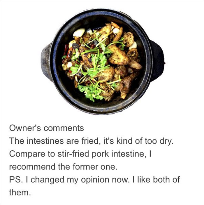 Chinese Restaurant Owner Adds Funny And Honest Comments On The Menu, And People Are Here For It Chinese Restaurant Owner Adds Funny And Honest Comments On The Menu, And People Are Here For It