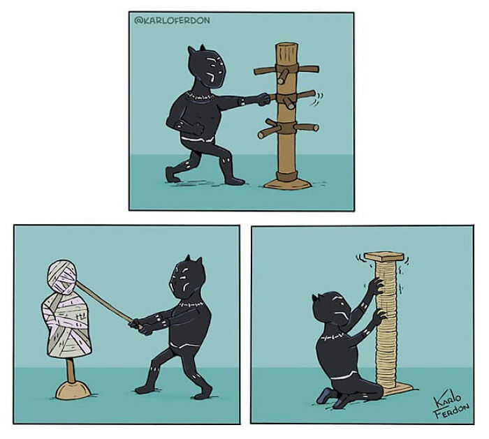 Artist Shows The Not-So-Glamorous Daily Life Of Superheroes (50 Comics) Artist Shows The Not-So-Glamorous Daily Life Of Superheroes (50 Comics)