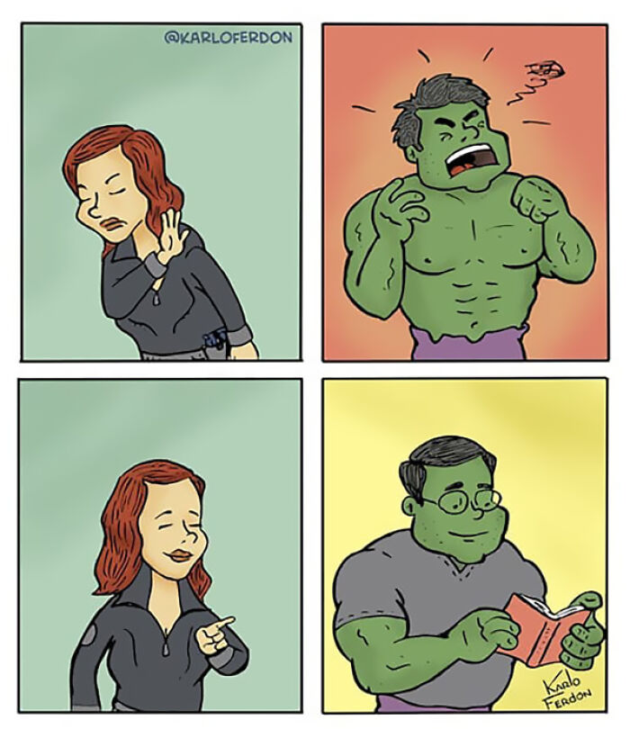 Artist Shows The Not-So-Glamorous Daily Life Of Superheroes (50 Comics) Artist Shows The Not-So-Glamorous Daily Life Of Superheroes (50 Comics)