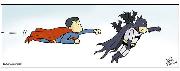 Artist Shows The Not-So-Glamorous Daily Life Of Superheroes (50 Comics) Artist Shows The Not-So-Glamorous Daily Life Of Superheroes (50 Comics)