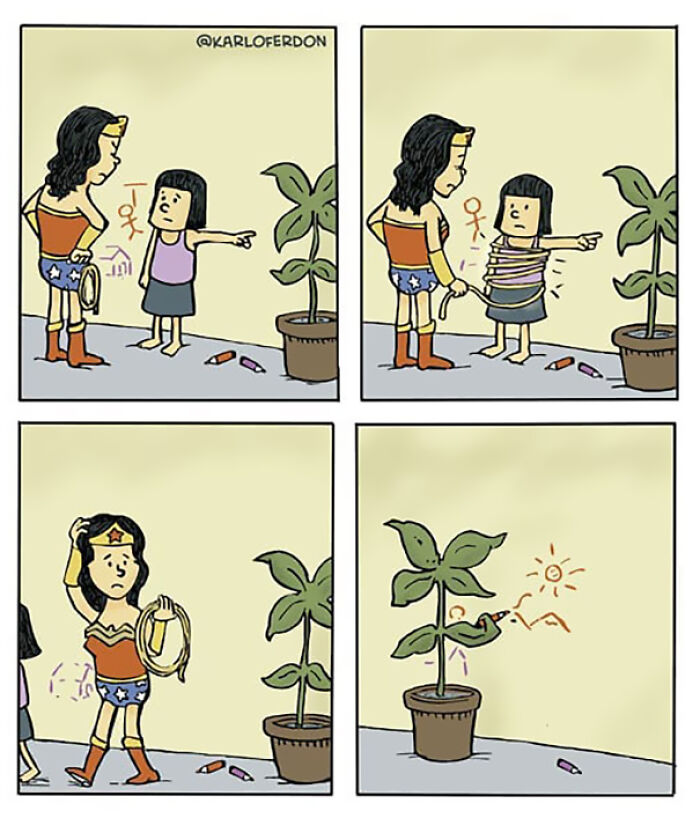 Artist Shows The Not-So-Glamorous Daily Life Of Superheroes (50 Comics) Artist Shows The Not-So-Glamorous Daily Life Of Superheroes (50 Comics)