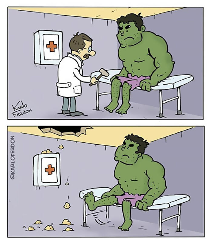 Artist Shows The Not-So-Glamorous Daily Life Of Superheroes (50 Comics) Artist Shows The Not-So-Glamorous Daily Life Of Superheroes (50 Comics)