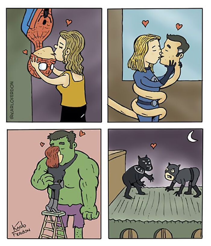 Artist Shows The Not-So-Glamorous Daily Life Of Superheroes (50 Comics) Artist Shows The Not-So-Glamorous Daily Life Of Superheroes (50 Comics)