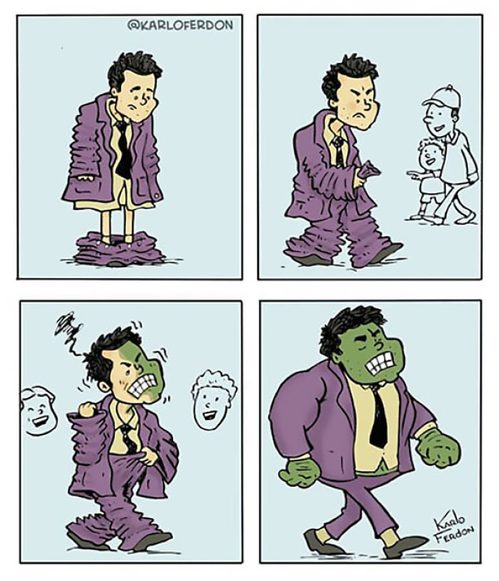 Artist Shows The Not-So-Glamorous Daily Life Of Superheroes (50 Comics) Artist Shows The Not-So-Glamorous Daily Life Of Superheroes (50 Comics)