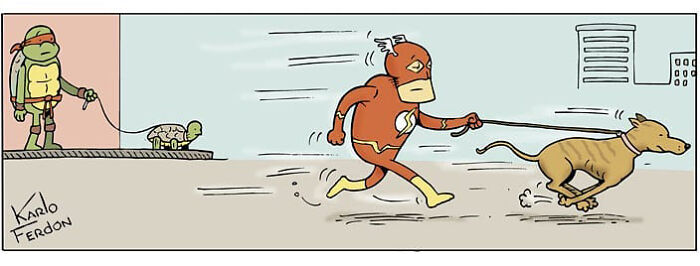 Artist Shows The Not-So-Glamorous Daily Life Of Superheroes (50 Comics) Artist Shows The Not-So-Glamorous Daily Life Of Superheroes (50 Comics)