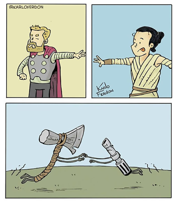 Artist Shows The Not-So-Glamorous Daily Life Of Superheroes (50 Comics) Artist Shows The Not-So-Glamorous Daily Life Of Superheroes (50 Comics)