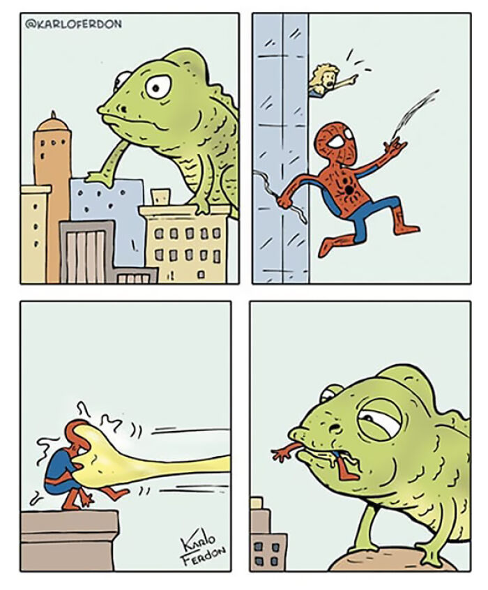 Artist Shows The Not-So-Glamorous Daily Life Of Superheroes (50 Comics) Artist Shows The Not-So-Glamorous Daily Life Of Superheroes (50 Comics)