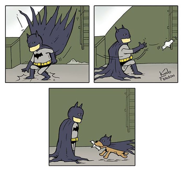 Artist Shows The Not-So-Glamorous Daily Life Of Superheroes (50 Comics) Artist Shows The Not-So-Glamorous Daily Life Of Superheroes (50 Comics)