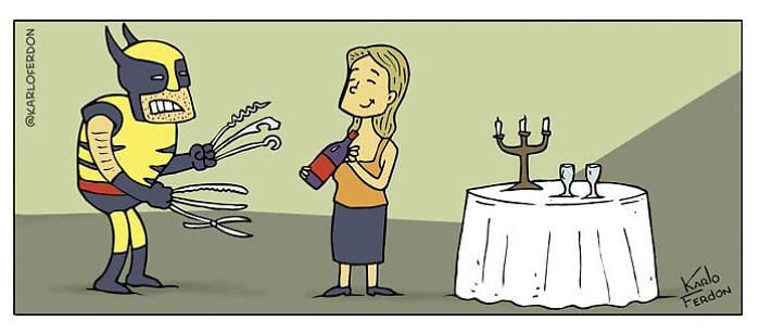 Artist Shows The Not-So-Glamorous Daily Life Of Superheroes (50 Comics) Artist Shows The Not-So-Glamorous Daily Life Of Superheroes (50 Comics)