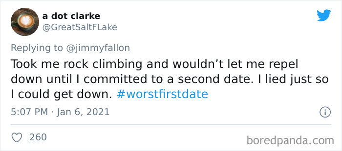 50 “Worst First Date” Stories That People Submitted For Jimmy Fallon’s Challenge 50 “Worst First Date” Stories That People Submitted For Jimmy Fallon’s Challenge