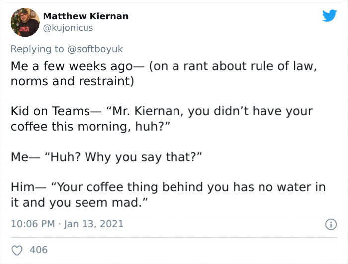 35 Times Students Cracked Up Their Teachers By Asking The Funniest Questions On Zoom 35 Times Students Cracked Up Their Teachers By Asking The Funniest Questions On Zoom