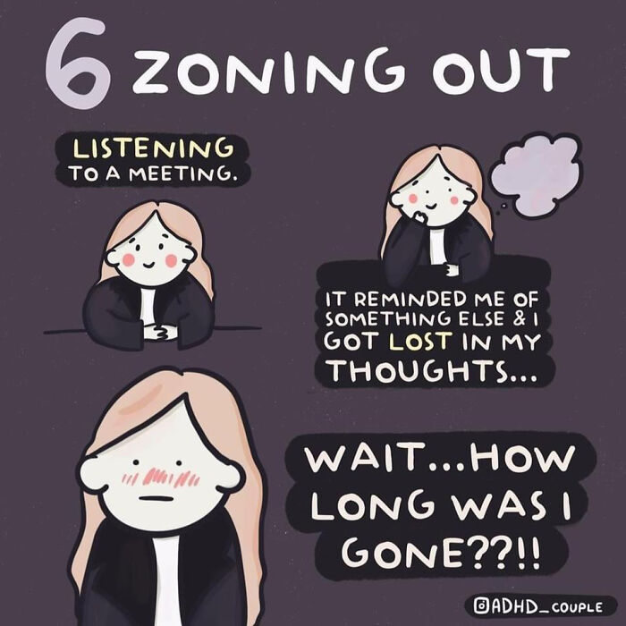 People Are Getting Convinced They Might Have ADHD After Seeing This Illustration About 6 ADHD Moods