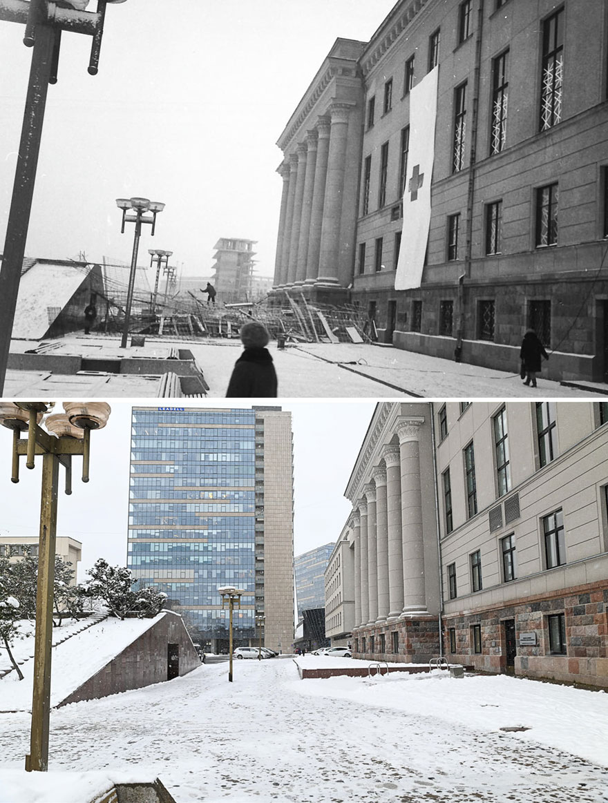 I Took My Father’s Photos From 30 Years Ago And Shot The Same Locations Today (30 Pics) I Took My Father’s Photos From 30 Years Ago And Shot The Same Locations Today (30 Pics)