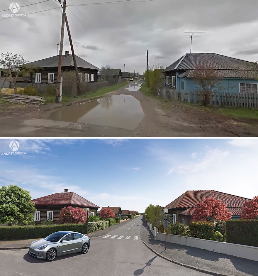 21 Before And After Pics By This Digital Artist Show How Post-Soviet Countries Should Look Today