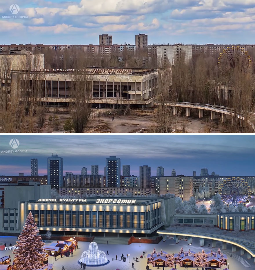 21 Before And After Pics By This Digital Artist Show How Post-Soviet Countries Should Look Today