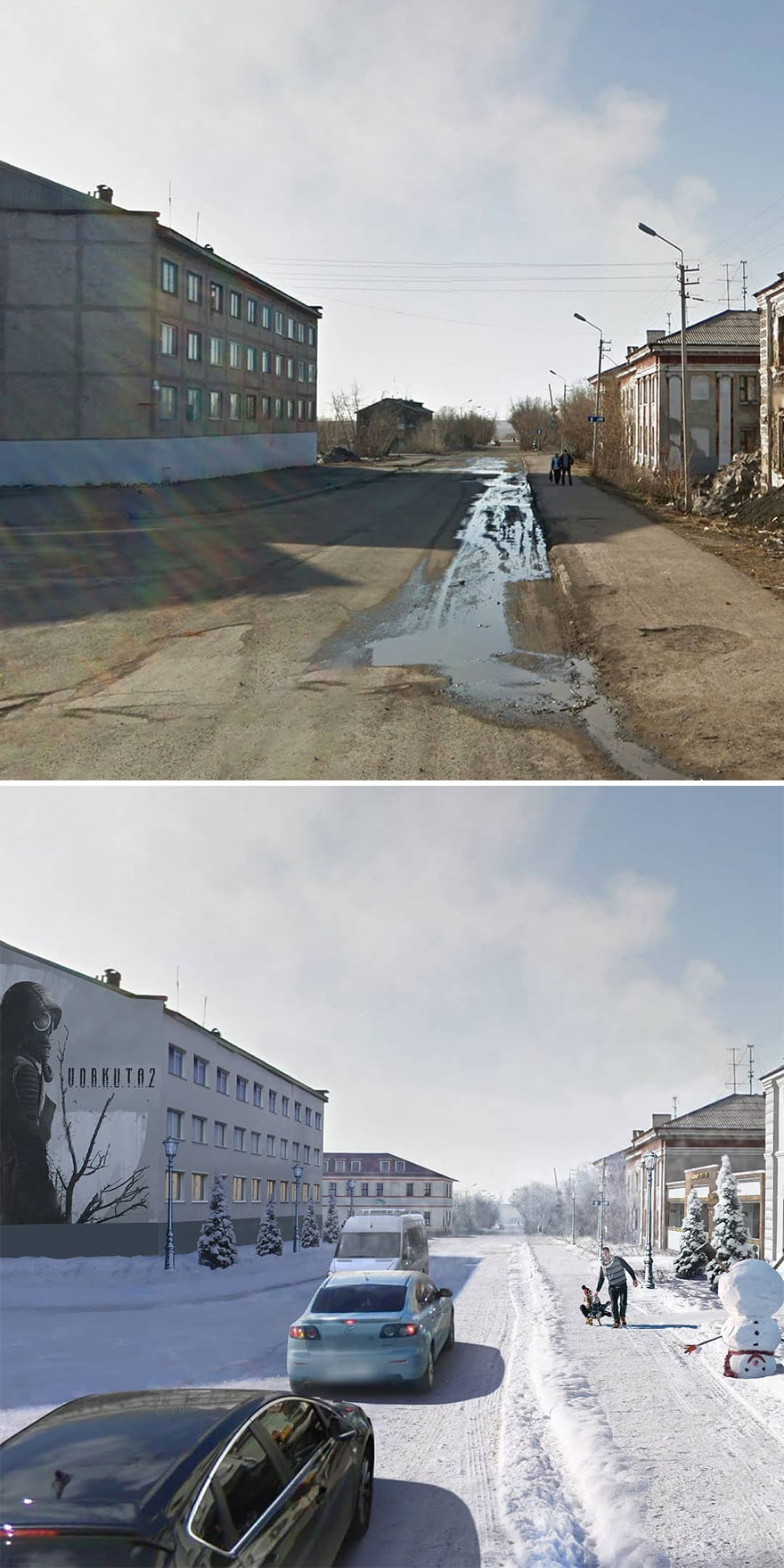 21 Before And After Pics By This Digital Artist Show How Post-Soviet Countries Should Look Today