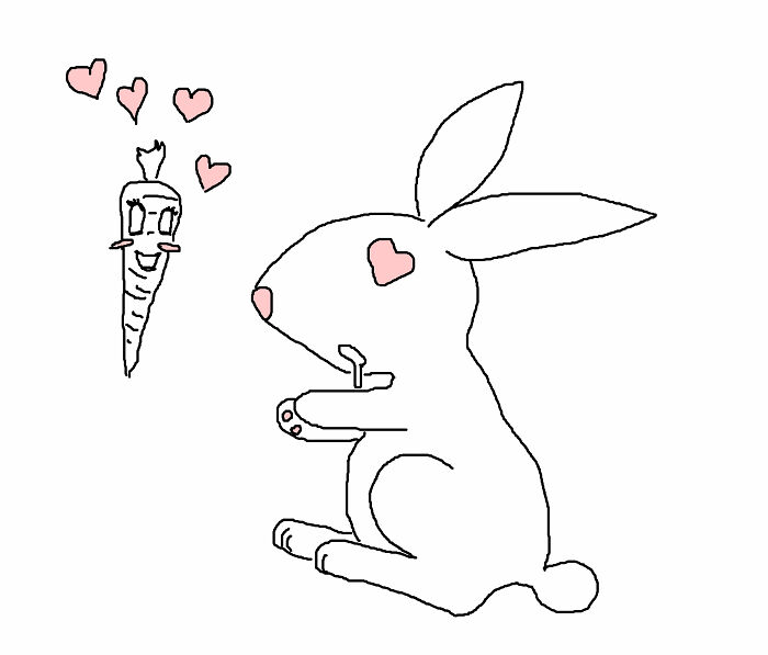 Hey Pandas, Draw A Bunny In Love Digitally (Closed)