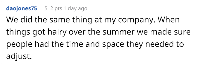 Boss Shares Why He Denied A Female Employee’s Request To Move Her To 80% Time Boss Shares Why He Denied A Female Employee’s Request To Move Her To 80% Time