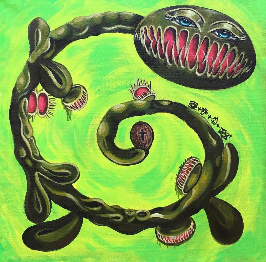 My Interpretation Of Spirituality, Humans, And Animals Through The World Of Pop-Surrealism