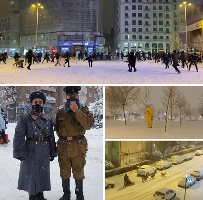 Spain Is Currently Witnessing Their Biggest Snowfall In Decades And This Is How The Unusual Sight Looks Spain Is Currently Witnessing Their Biggest Snowfall In Decades And This Is How The Unusual Sight Looks