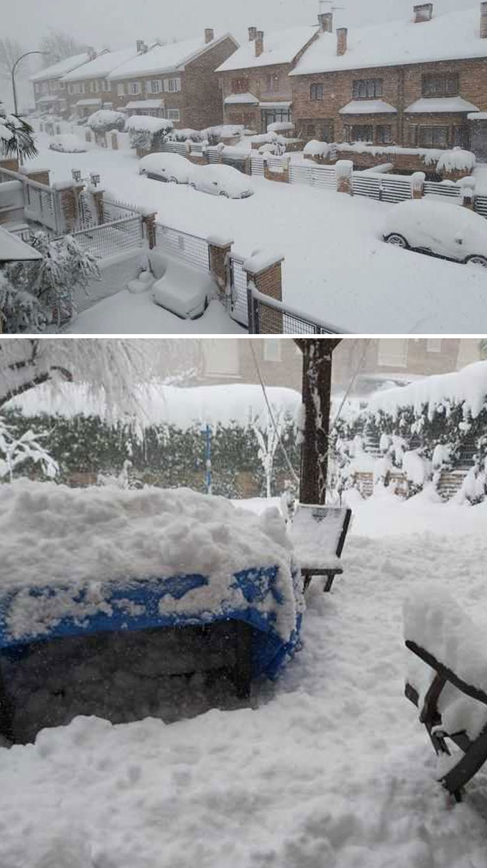 Spain Is Currently Witnessing Their Biggest Snowfall In Decades And This Is How The Unusual Sight Looks Spain Is Currently Witnessing Their Biggest Snowfall In Decades And This Is How The Unusual Sight Looks