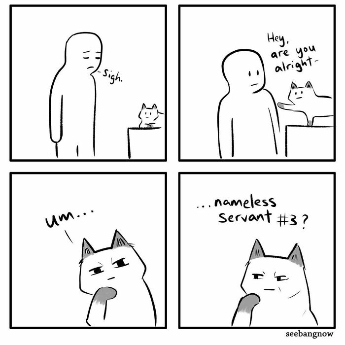 30 Comics That Show What Living With A Cat Is Really Like, By Xibang 30 Comics That Show What Living With A Cat Is Really Like, By Xibang
