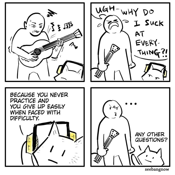 30 Comics That Show What Living With A Cat Is Really Like, By Xibang 30 Comics That Show What Living With A Cat Is Really Like, By Xibang