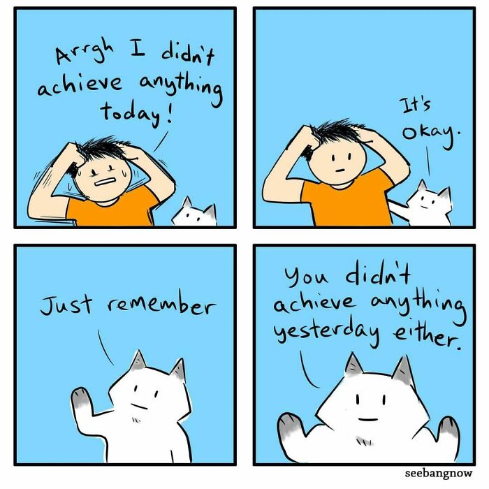 30 Comics That Show What Living With A Cat Is Really Like, By Xibang 30 Comics That Show What Living With A Cat Is Really Like, By Xibang