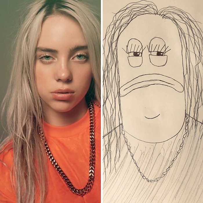 40 Terrible ‘Fan Art’ Drawings Of Famous People Created By This Artist (New Pics) 40 Terrible ‘Fan Art’ Drawings Of Famous People Created By This Artist (New Pics)