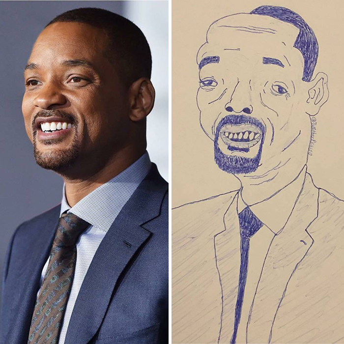 40 Terrible ‘Fan Art’ Drawings Of Famous People Created By This Artist (New Pics) 40 Terrible ‘Fan Art’ Drawings Of Famous People Created By This Artist (New Pics)