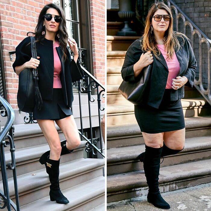 Woman Dresses Like Celebs To Show That You Don’t Have To Be Skinny To Look Good (29 New Pics) Woman Dresses Like Celebs To Show That You Don’t Have To Be Skinny To Look Good (29 New Pics)