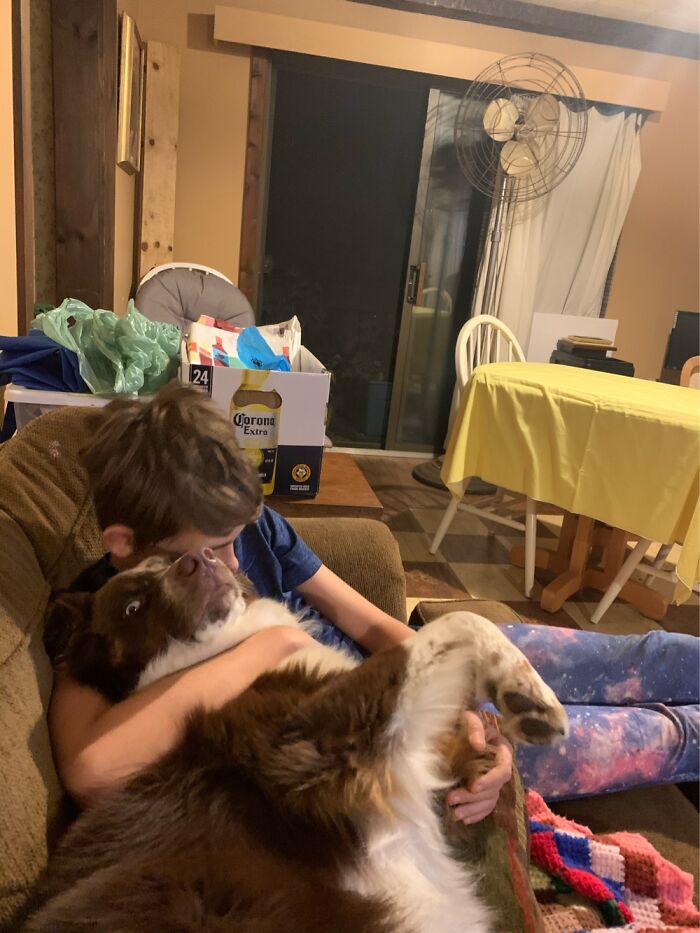 Hey Pandas, Post A Picture Of Your Kid And Your Pet (Close) Hey Pandas, Post A Picture Of Your Kid And Your Pet (Close)