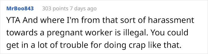 &#8216;Not Available For Calls During Off Hours&#8217;: Manager Is Puzzled Whether He Was Right To Scold A Pregnant Woman For &#8216;Slacking&#8217;