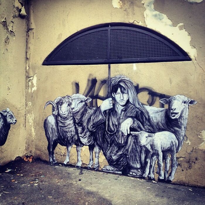 110 Street Art Pieces That This Artist Incorporated Into The Streets Of Paris 110 Street Art Pieces That This Artist Incorporated Into The Streets Of Paris